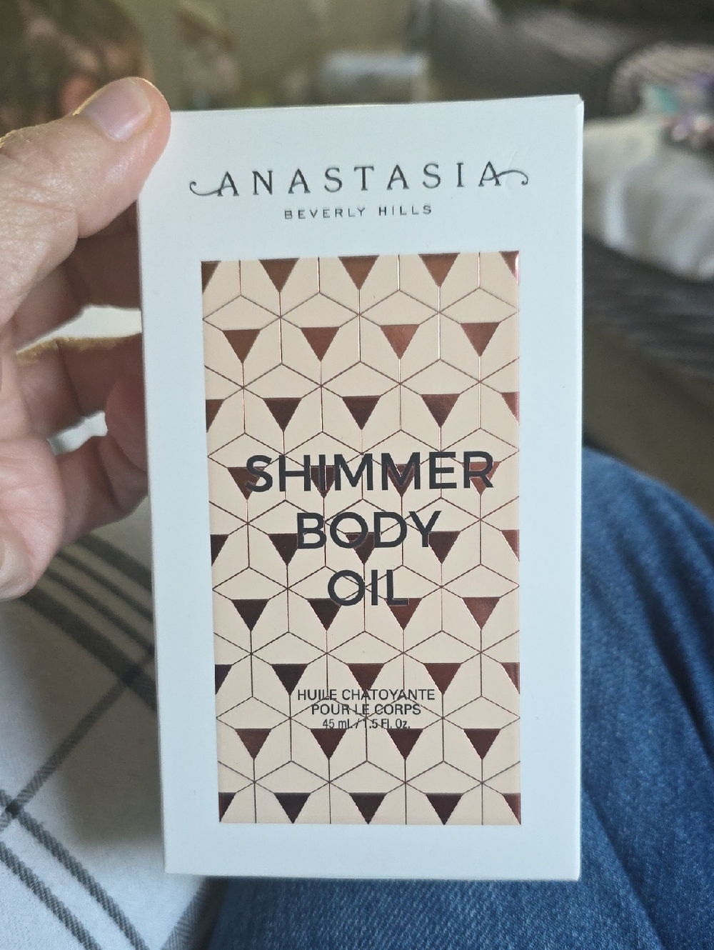 Anastasia Beverly hills shimmer body oil in rose gold 45 ml